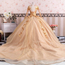 Load image into Gallery viewer, Vintage Gold Wedding Gowns
