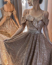 Load image into Gallery viewer, Cold Shoulder Prom Gowns
