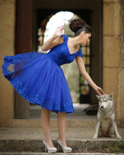 Load image into Gallery viewer, Homecoming Dresses Off Shoulder
