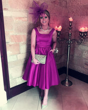 Load image into Gallery viewer, Purple-Homecoming-Party-Dresses-For-Birthday
