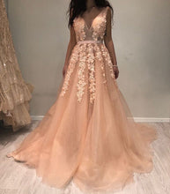 Load image into Gallery viewer, Prom-Dresses-Coral

