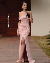 Load image into Gallery viewer, Nude-Pink-Mermaid-Dresses
