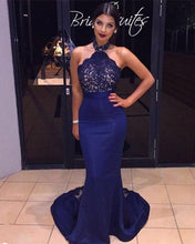 Load image into Gallery viewer, Royal-Blue-Mermaid-Dresses
