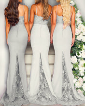 Load image into Gallery viewer, Bridesmaid-Dresses-Silver
