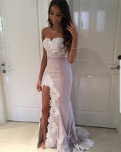 Load image into Gallery viewer, Sleeveless-Bridesmaid-Dresses-Mermaid-Sweetheart-Formal-Evening-Gowns
