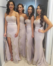 Load image into Gallery viewer, Sexy-Long-Formal-Bridesmaid-Dresses-For Maid-Of-Honor
