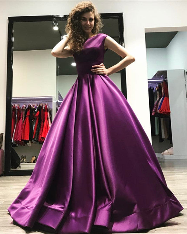 green emerald velvet dress A-Line Open Back Long Satin Floor Length Prom Dresses