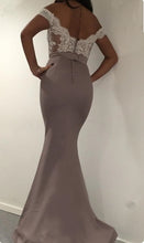 Load image into Gallery viewer, nude pink bridesmaid dresses
