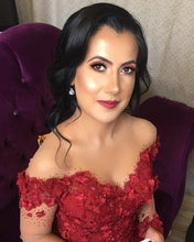 Load image into Gallery viewer, maroon-formal-dress
