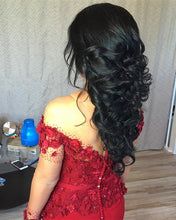 Load image into Gallery viewer, illusion-sleeves-prom-dresses
