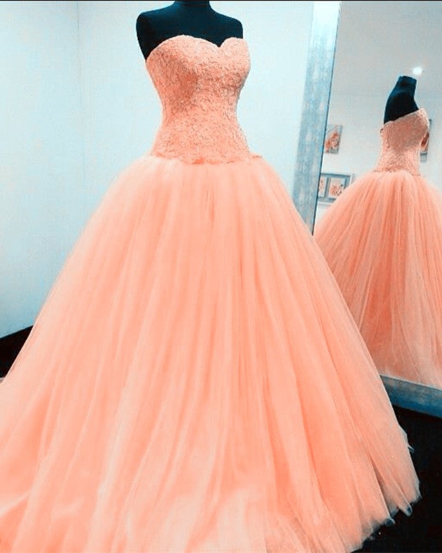 Light Coral Quinceanera Dresses