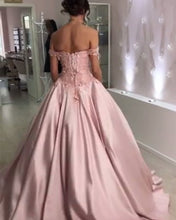 Load image into Gallery viewer, Pink Wedding Gown For Sale
