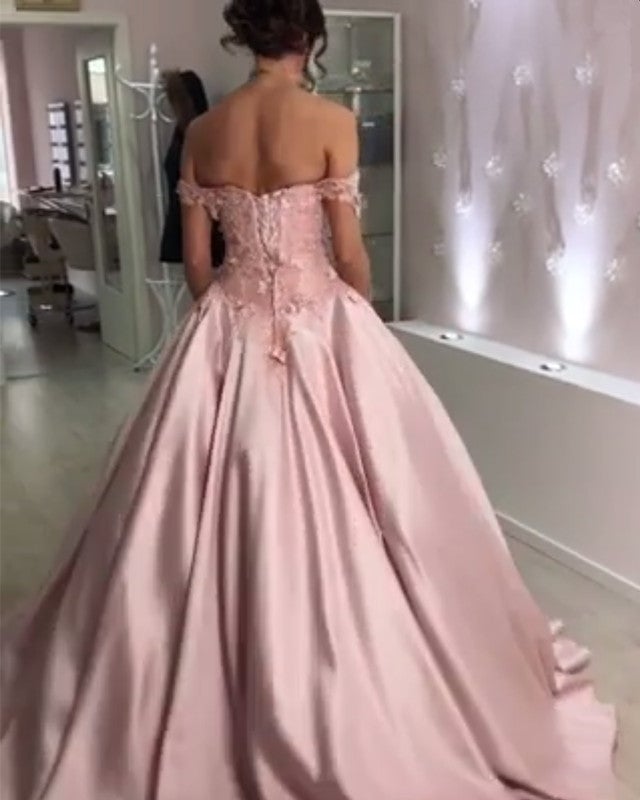pink wedding dresses for sale Pink Long Sleeve Wedding Dresses Illusion Neck A Line Beaded Bridal Wedding Gown