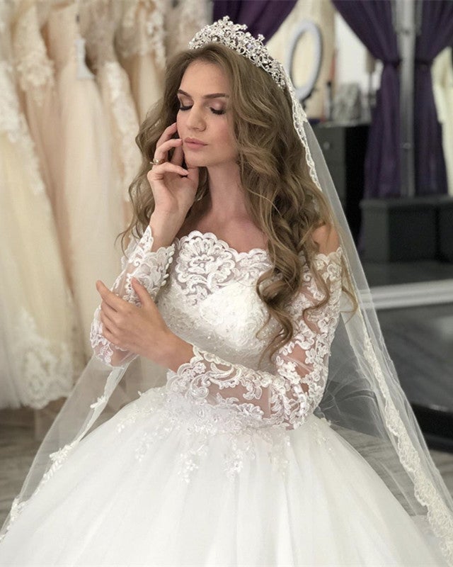 Lace Wedding Dress For Bride