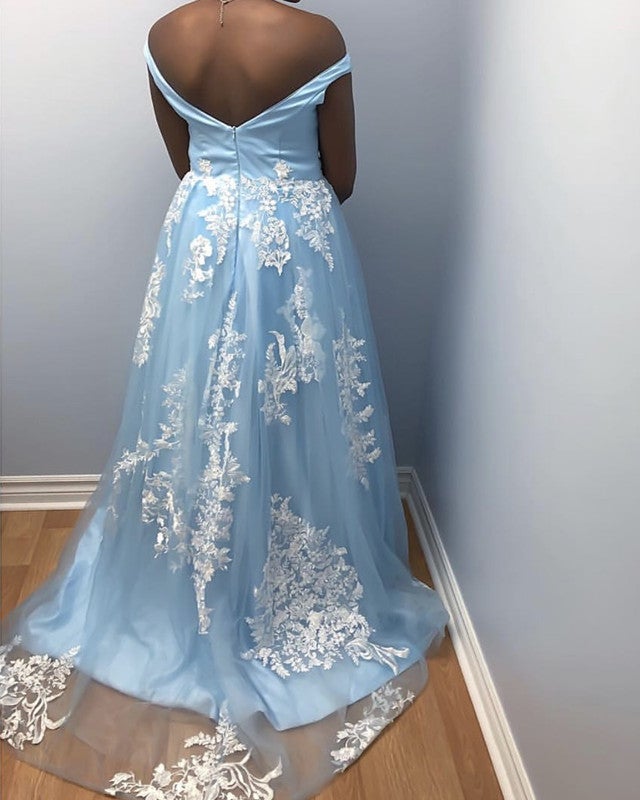 light blue lace dress plus size SHEIN Plus Size Baby Blue Lace Dress Wedding Guest Party Semi Formal Elegant Formal Evening Pencil Fitted Round Neck Bishop Sleeve Tribal Kn,4XL