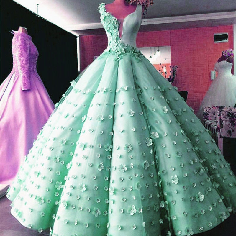 wedding dresses blue and green Pale green and blue wedding theme