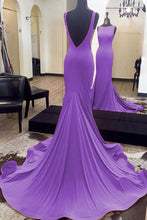 Load image into Gallery viewer, Long Backless Prom Dresses Sexy Long Evening Gowns
