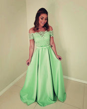 Load image into Gallery viewer, Mint Green Formal Dresses Elegant
