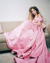 Load image into Gallery viewer, Elegant Satin Prom Dresses Pink
