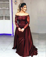 Load image into Gallery viewer, Long Sleeves Prom Dresses
