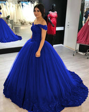 Load image into Gallery viewer,  Quinceanera Dresses Royal Blue
