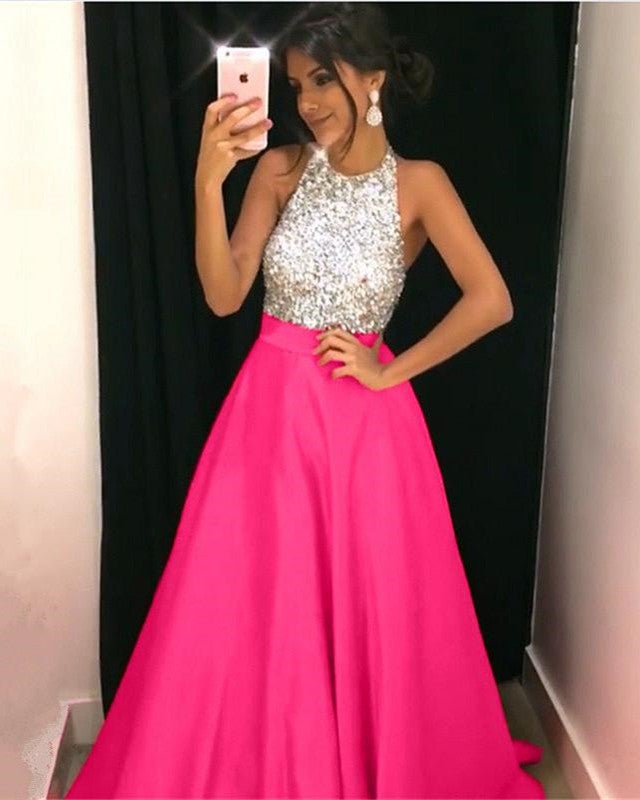 Candy Pink Prom Dresses 2021