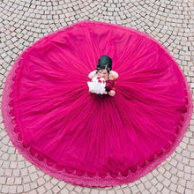 Load image into Gallery viewer, Maroon Tulle Long Sleeves Lace Wedding Dresses Ball Gowns

