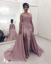 Load image into Gallery viewer, Mauve Pink Mermaid Prom Dresses
