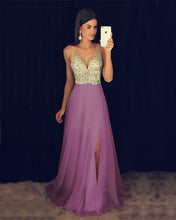 Load image into Gallery viewer, Mauve Formal Gown Dresses
