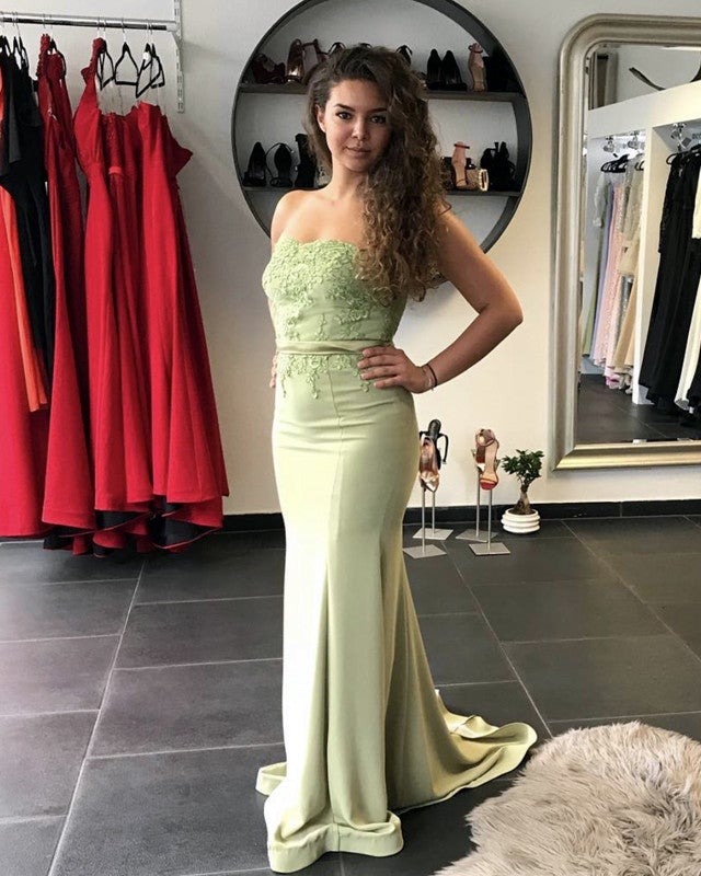 Sage Green Bridesmaid Dresses Mermaid