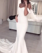 Load image into Gallery viewer, Sexy Mermaid Wedding Dresses Off Shoulder
