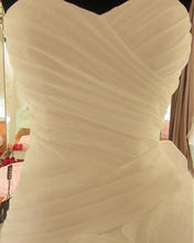 Load image into Gallery viewer, Bodice Corset Wedding Dresses Ruched Sweetheart 
