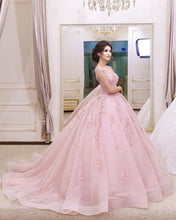 Load image into Gallery viewer, Baby Pink Quinceanera Dresses

