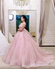 Load image into Gallery viewer, Blush Pink Quinceanera Dresses Ball Gown
