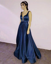 Load image into Gallery viewer, alinanova 7047 Prom Dresses Blue

