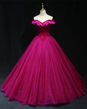 Load image into Gallery viewer, Pink Prom Ball Gown
