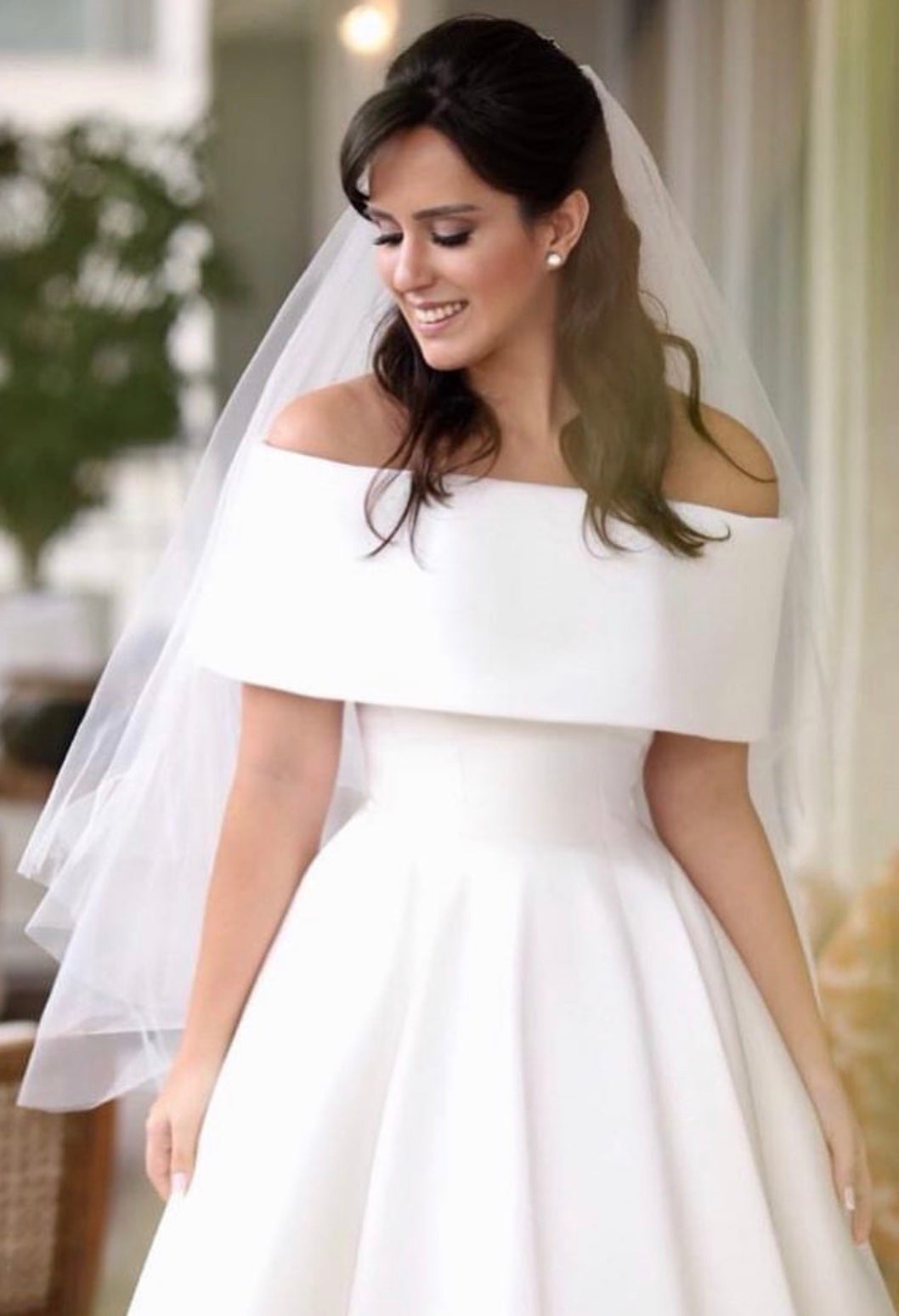 wedding dresses with short front and long back High Low Hem Wedding Dresses Front Short Long In Back – alinanova
