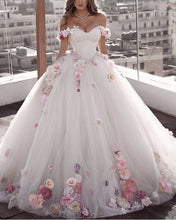 Load image into Gallery viewer, Romantic Wedding Dresses Ball Gowns
