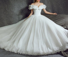 Load image into Gallery viewer, fairy core tulle wedding ball gown
