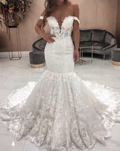 Load image into Gallery viewer, Lace Mermaid Wedding Dress 2022
