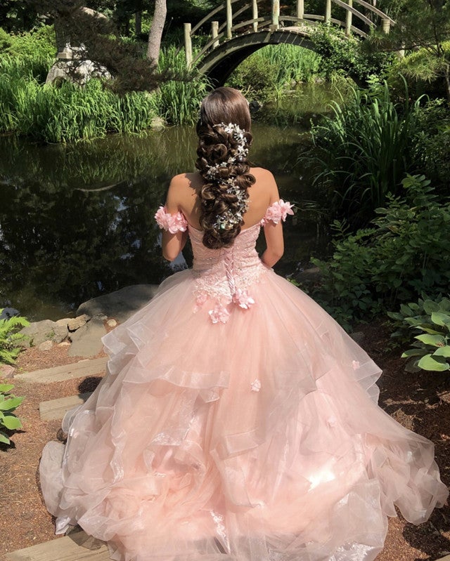 Off The Shoulder Organza Ball Gowns Sweetheart Quinceanera Dresses Lace Applique Off The Shoulder Organza Ball Gowns Sweetheart Quinceanera Dresses Lace Applique