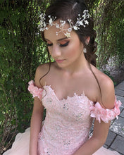 Load image into Gallery viewer, Prom-Dresses-Pink-Ball-Gowns-For-Sweet-15
