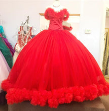 Load image into Gallery viewer, Red-Wedding-gowns
