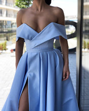 Load image into Gallery viewer, Sexy-Prom-Dresses-Long-Split-Evening-Gowns-2019
