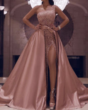 Load image into Gallery viewer, Rose Gold Prom Dresses 2021

