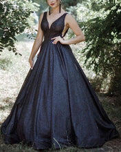 Load image into Gallery viewer, Black Prom Dresses 2021
