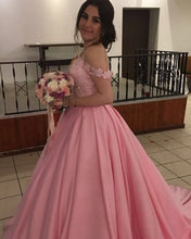 Load image into Gallery viewer, baby-pink-wedding-dress

