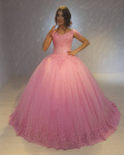 Load image into Gallery viewer, Quinceanera-Dress-Pink
