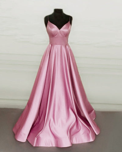 Mauve Pink Prom Dresses