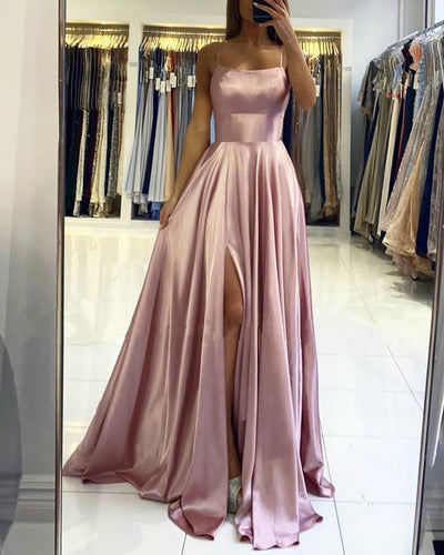 Mauve Pink Prom Dresses